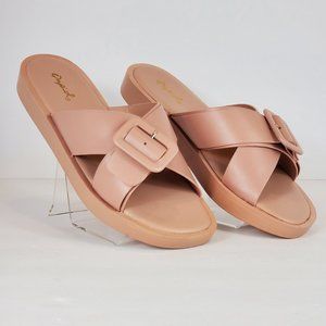 NEW X BAND SANDALS BLUSH COLOR